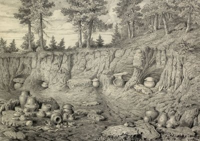 Archaeological Site Klenik near Vacah by Ladislav Benesch